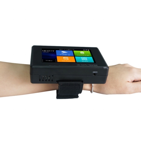 wrist H.265 AHD TVI CVI SDI Camera Tester